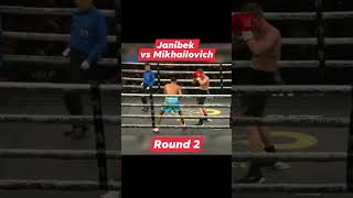 Janibek Alimkhanuly vs Andrei Mikhailovich#janibekmikhailovich  #highlight#boxinghighlights#knockout