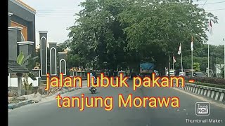 Jalan lubuk pakam-Tanjung Morawa.