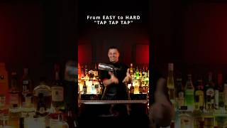 flair tricks From EASY to HARD"TAP TAP TAP" 1 bottle #flairbartending #bartender #bartricks