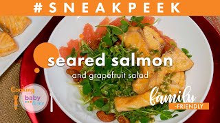 Seared Salmon and Grapefruit Salad | Chef Patrick Feury | Sneak Peek