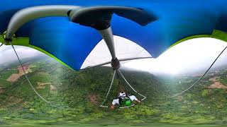 360º View of Gunung Panten from Gantolle (Hang glider)