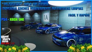 *SOLO SIN AYUDA* DUPLICAR COCHES MASIVAMENTE SOLO FACIL Y RAPIDO GTA V ONLINE 1.43 PS4 - XBOX ONE