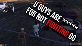 cg calling nbc pu$$yes for not fighting gulag Gang (old clip)