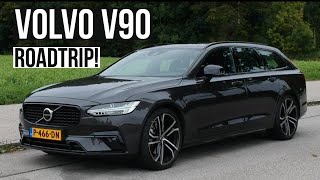 Driving the Volvo V90 to Munich! Forget about EV?!