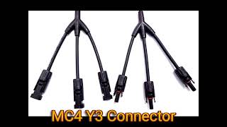 Megris Solar-MC4 Connectors I Y2 & Y3 I TUV Certified I Ready Stock