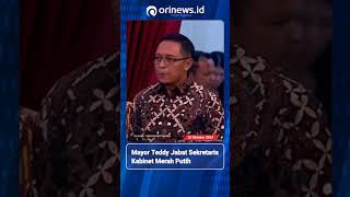 Mayor Teddy Jabat Sekretaris Kabinet Merah Putih#kabinetprabowo