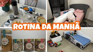 NOSSA ROTINA DA MANHÃ 🧡