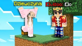 DZIEWCZYNA DOŁĄCZYŁA na MOJĄ WYSPĘ na SKYBLOCK w Minecraft!