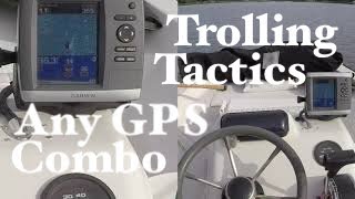 GPS Combo Sonar Fish Finder Trolling Tips Video: How To Find & Track Fish Fishing Tactics