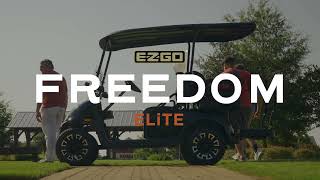 The E-Z-GO® Freedom® ELiTE™ Lets You Bring More Along for the Ride