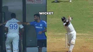 Ravichandran Ashwin Wicket Today Match | Ravichandran Ashwin Batting 113(133) Against Ban | Ind Vs