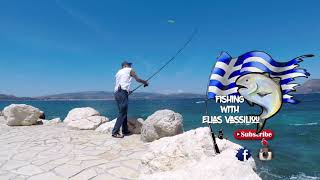 Amberjack's On Top Water Lures, Fishing Greece, Fishing Kefalonia