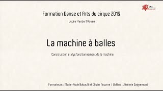 "Machine à balles" : construction et dysfonctionnement