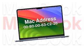 How to See Mac Adderss on MacBook & macOS Devices?