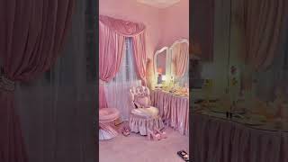 Pink Room Decorating ideas| Pink Room Makeover #pinkroom #homedecor #shorts