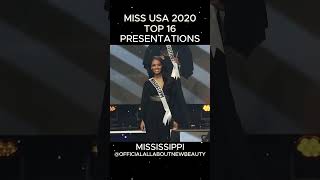 Miss USA 2020 Top 16 Presentations. #allaboutnewbeauty #missusa