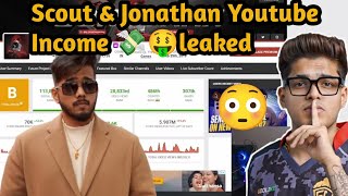 Jonathan and Scout youtube Income 💸🤑 leaked 😱 #jonathan #scout