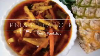 PINEAPPLE AND CARROT PICKLE