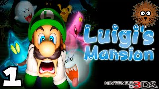 La Mansión de Luigi en Español Castellano: Parte 1 - Luigi's Mansion para Nintendo 3DS