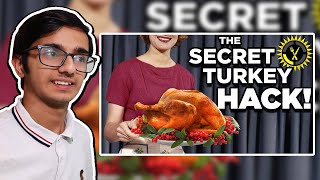 Food Theory: You're Cooking Your Thanksgiving Turkey WRONG Reaction