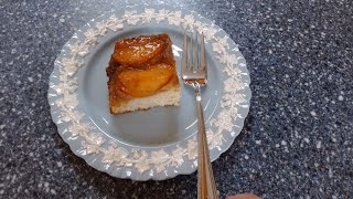 Peach Upside Down Cake - Budget Friendly!