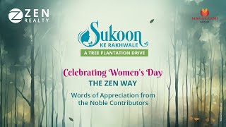 Celebrating International Women's Day 2024 | Sukoon Ke Rakhwale - A Tree Plantation Drive