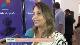 Exposição retrata pioneirismo de mulheres piauienses 06 09 2022