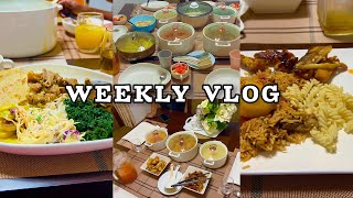 WEEKLY VLOG: BAKING AND COOKING