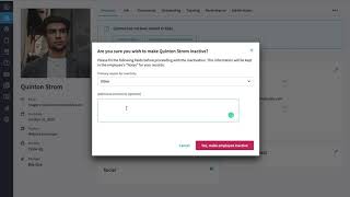 How to Mark an Employee as Inactive | Eddy