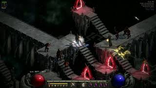 Diablo II Resurrected - Doing magic find rounds with Hammerdin also making HOTO+CTA+INSIGHT