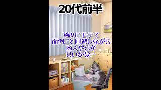 年齢による異世界への考え方の変化… #猫マニ #猫ミーム #shorts