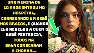 TODOS COMEÇARAM A CHORAR QUANDO SOUBERAM DE QUEM ERA O BEBÊ NOS BRAÇOS DA MENINA…