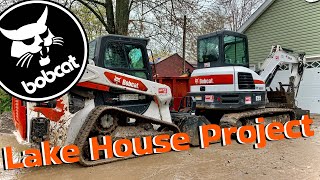 Bobcat E55 & T66 Lake House Project