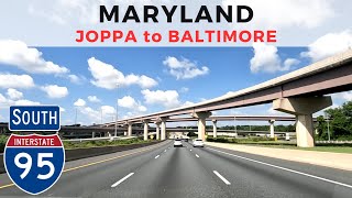 Driving Maryland - Joppa to Baltimore via Interstate 95 South