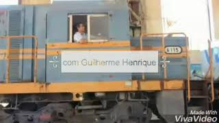 Programa trem de Minas ( replica de locomotiva feita de MDF)