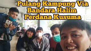 Suasana Bandara Halim Perdana Kusuma Dimasa Pandemi ( Naik Pesawat City Link )