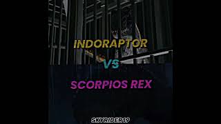 Indoraptor VS Scorpios Rex ( Collab With @Tristarzilla ) #shorts