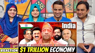 $1 Trillion Economy Race In India! | First Indian State To Become $1 Trillion Economy ? | Reaction!!