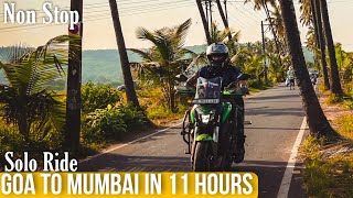 5️⃣ Goa To Mumbai in 11 Hrs | Mumbai valo ne Dil Jeet Lia🫶🏻| Dominar 400|DELHI - MAHARASHTRA - GOA