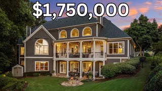 $1.75M Incredible Lakefront Home north of Atlanta I Atlanta Luxury Homes I Atlanta Mansions