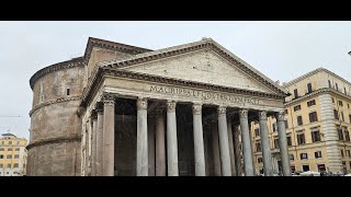 Pantheon, Piazza della Rotonda, Roma 2024.