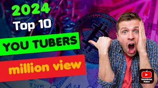 Top 10 you tuber , top YouTube's, cocomelon,mr beat....