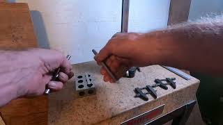 Machine tool precision end measuring rods and holder fabrication part 1!