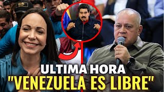 💥DIOSDADO COMETE ERROR TERRIBLE y hace CAER al REGIMEN de VENEZUELA, MARIA CORINA LIDER de VENEZUELA