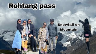 | Rohtang Pass | Atal tunnel | Solang valley | Sissu | Snow on Mountain | Himachal | ​⁠