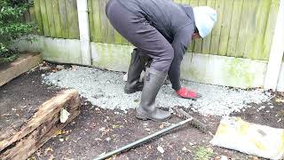 DIY Small Patio Area for My Herbs | Patio Makeover After Collapse