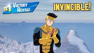 INVINCIBLE Solo Win Gameplay! | Fortnite Battle Royale: Chapter 5 Season 2 No Builds