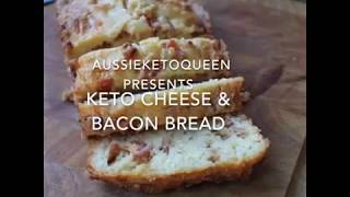 Keto Cheese and Bacon Bread