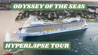 Odyssey of the Seas Hyperlapse Tour