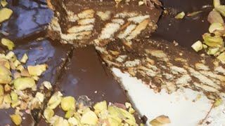 no bake lazy cake recipe 😋🎂 c'est le gâteau le plus délicieux 😋ألذ كيكة بثلاثة مكونات فقط ذوق واحكم